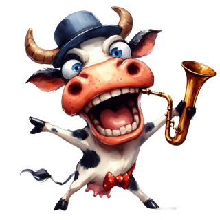 NAŽEHLOVAČKA - Bláznivá kravka muzikant