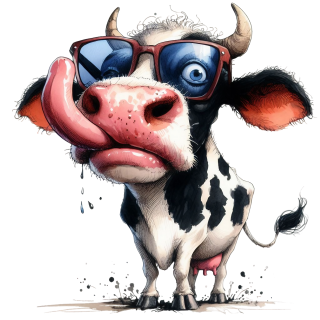 NAŽEHLOVAČKA - Bláznivá kravka slintal