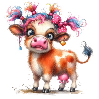 NAŽEHLOVAČKA - Bláznivá kravka fintilka