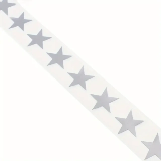 NAŽEHLOVAČKA REFLEXNÍ - Páska hvězdičky 100x3cm