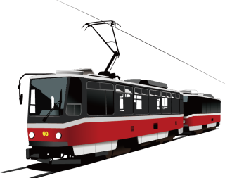 NAŽEHLOVAČKA - Tramvaj červená