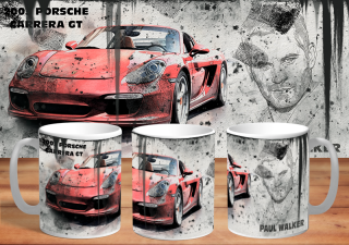 HRNEK - paul Walker porsche carrera red 2003