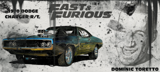 HRNEK - fast and furious Dominic Toretto 1970 Dodge Charger RT D