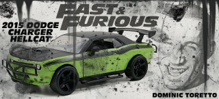 HRNEK - fast and furious Dominic Toretto 2015 Dodge Charger Hellcat D