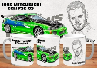 HRNEK - fast and furious paul walker 1995 Mitsubishi Eclipse GS