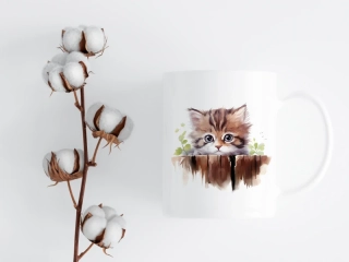 HRNEK - Kočička za plotem