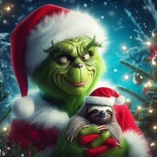 NAŽEHLOVAČKA - Grinch s lenochodem