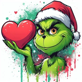 NAŽEHLOVAČKA - Grinch se srdcem na dlani