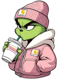 NAŽEHLOVAČKA - Grinchová s pitím