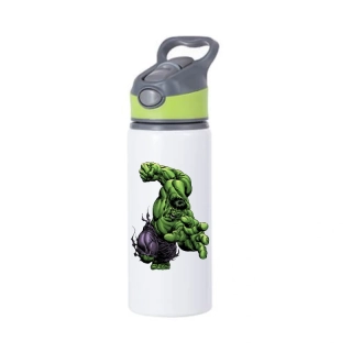 Láhev hliníková - 650 ml Hulk