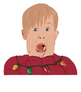 NAŽEHLOVAČKA - Sám doma Kevin se světýlky