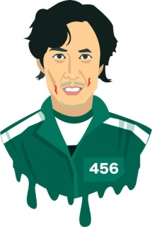 NAŽEHLOVAČKA - Squid Game hráč 456