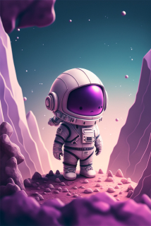 NAŽEHLOVAČKA -  Astronaut space