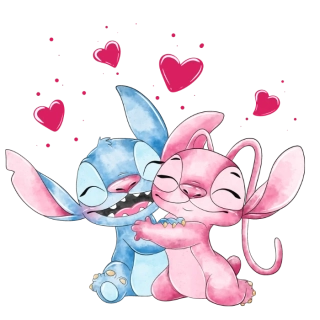 NAŽEHLOVAČKA -  Angel se Stitch love