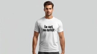 TRIKO pánské - Čím starší, tím chytřejší!