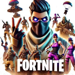 NAŽEHLOVAČKA -  Fortnite postavy fialové