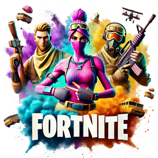 NAŽEHLOVAČKA -  Fortnite  tři bojovníci