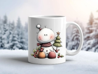 HRNEK -  Vánoční sněhuláček