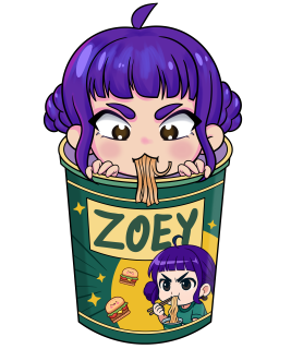 NAŽEHLOVAČKA -  Zoey Huntrix Kpop Demon Hunters