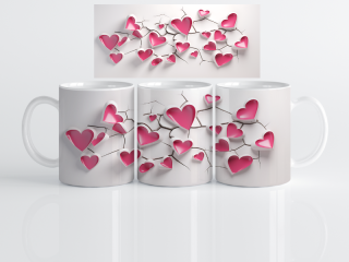 HRNEK - Srdíčka na větvy