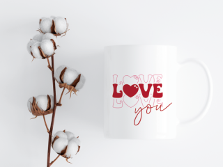 HRNEK - Nápis LOVE you