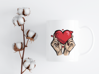 HRNEK - Ruce se srdíčkem