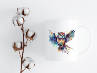 HRNEK - Barevná sova létá