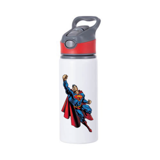 Láhev hliníková - 650 ml Superman letí