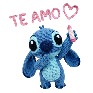 NAŽEHLOVAČKA - Vyšívaný Stitch te amo