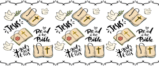 UV DTF samolepky - Jesus