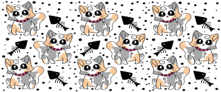 UV DTF samolepky - Kočička