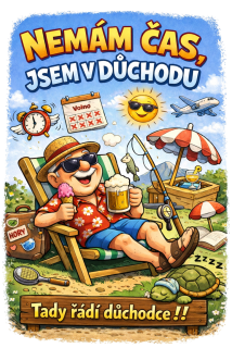 NAŽEHLOVAČKA - Nemám čas jsem v důchodu muž