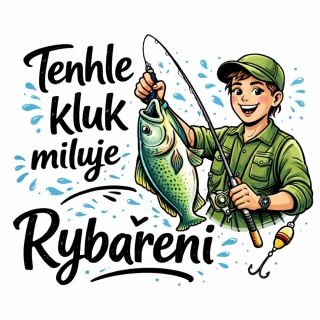 NAŽEHLOVAČKA - Tenhle kluk miluje rybaření