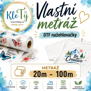 NAŽEHLOVAČKA - Vlastní metráž DTF