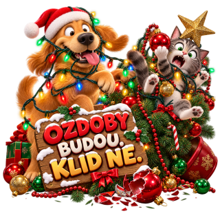 NAŽEHLOVAČKA - Ozdoby budou. Klid ne.