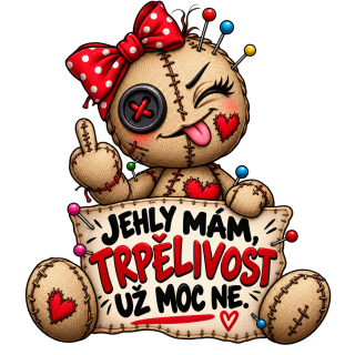 NAŽEHLOVAČKA - Jehly mám. Trpělivost už moc ne.