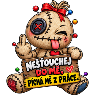 NAŽEHLOVAČKA - Nešťouchej do mě. Píchá mě z práce