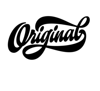 NAŽEHLOVAČKA - Nápis Original