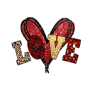 NAŽEHLOVAČKA - Nápis LOVE se srdcem