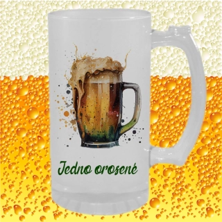 Půllitr Jedno orosené