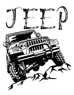 NAŽEHLOVAČKA -JEEP