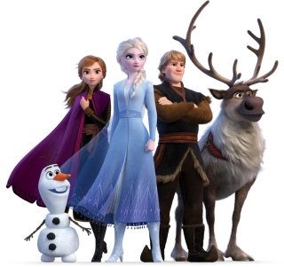 NAŽEHLOVAČKA - Elza, Anna, Olaf, Sven a Kristoff