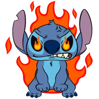 NAŽEHLOVAČKA - Stitch rozzuřený