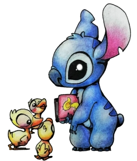 NAŽEHLOVAČKA - Stitch s kačenkami