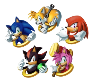 NAŽEHLOVAČKA - Sonic parta v koužcích