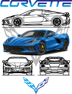 NAŽEHLOVAČKA - Corvette