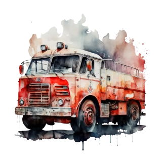 NAŽEHLOVAČKA - Hasičský auto color 1
