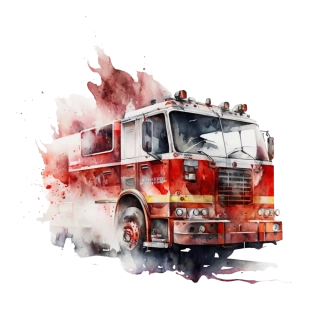 NAŽEHLOVAČKA - Hasičský auto color 2