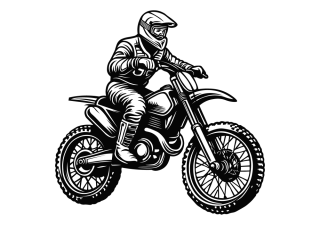NAŽEHLOVAČKA - Motorkář na krosce