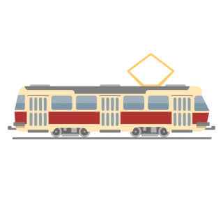 NAŽEHLOVAČKA - Tramvaj